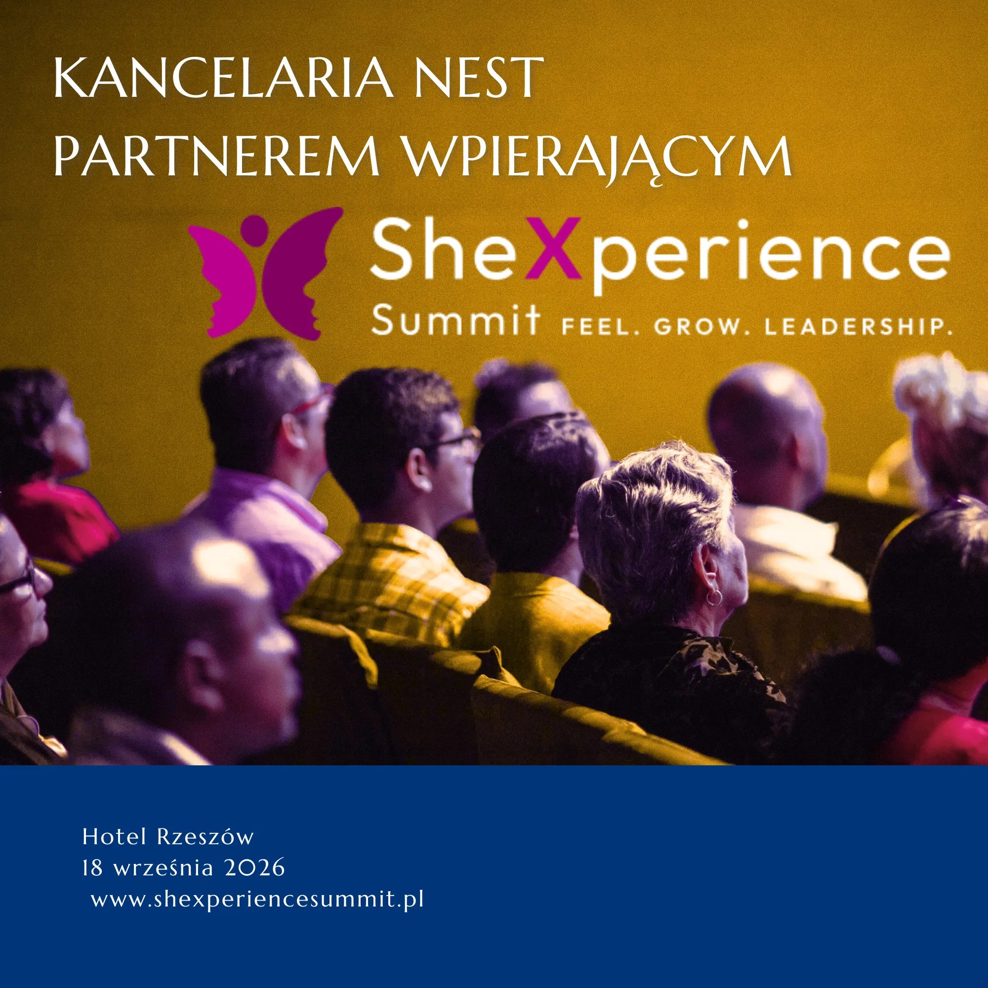NEST partnerem SheXperience summit 2026